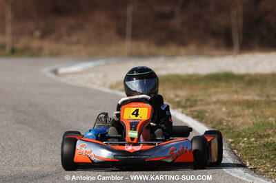 07/03/2010 : 1ère manche du Championnat du Sud 2010 à Lavelanet (photos Antoine Camblor) 2010 — karting