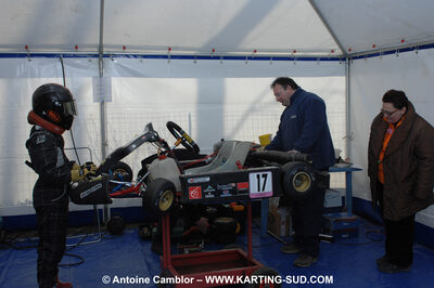 07/03/2010 : 1ère manche du Championnat du Sud 2010 à Lavelanet (photos Antoine Camblor) 2010 — karting