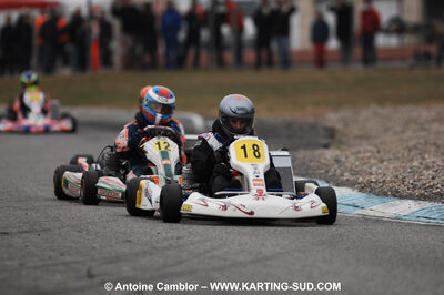 07/03/2010 : 1ère manche du Championnat du Sud 2010 à Lavelanet (photos Antoine Camblor) 2010 — karting