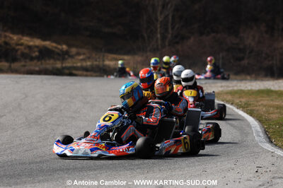 07/03/2010 : 1ère manche du Championnat du Sud 2010 à Lavelanet (photos Antoine Camblor) 2010 — karting