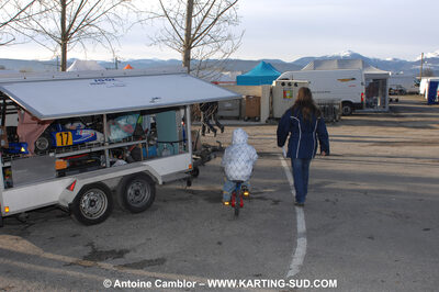 07/03/2010 : 1ère manche du Championnat du Sud 2010 à Lavelanet (photos Antoine Camblor) 2010 — karting