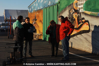 07/03/2010 : 1ère manche du Championnat du Sud 2010 à Lavelanet (photos Antoine Camblor) 2010 — karting