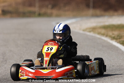 07/03/2010 : 1ère manche du Championnat du Sud 2010 à Lavelanet (photos Antoine Camblor) 2010 — karting