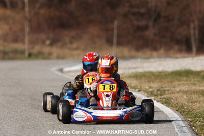 07/03/2010 : 1ère manche du Championnat du Sud 2010 à Lavelanet (photos Antoine Camblor) 2010 — karting