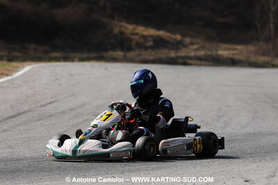 07/03/2010 : 1ère manche du Championnat du Sud 2010 à Lavelanet (photos Antoine Camblor) 2010 — karting