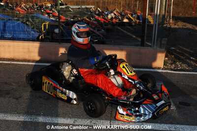 07/03/2010 : 1ère manche du Championnat du Sud 2010 à Lavelanet (photos Antoine Camblor) 2010 — karting