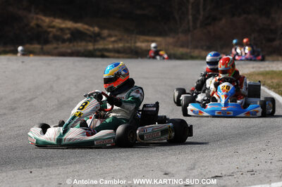 07/03/2010 : 1ère manche du Championnat du Sud 2010 à Lavelanet (photos Antoine Camblor) 2010 — karting