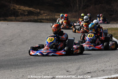 07/03/2010 : 1ère manche du Championnat du Sud 2010 à Lavelanet (photos Antoine Camblor) 2010 — karting