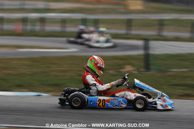 07/03/2010 : 1ère manche du Championnat du Sud 2010 à Lavelanet (photos Antoine Camblor) 2010 — karting