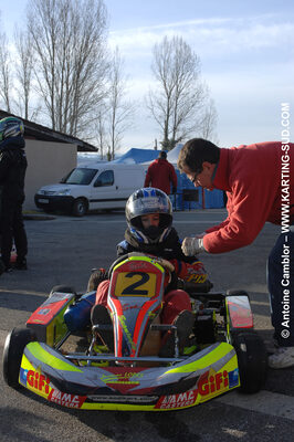 07/03/2010 : 1ère manche du Championnat du Sud 2010 à Lavelanet (photos Antoine Camblor) 2010 — karting