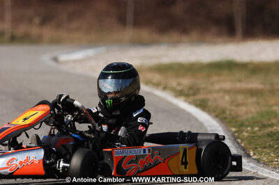 07/03/2010 : 1ère manche du Championnat du Sud 2010 à Lavelanet (photos Antoine Camblor) 2010 — karting