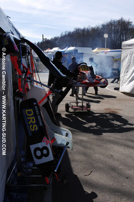 07/03/2010 : 1ère manche du Championnat du Sud 2010 à Lavelanet (photos Antoine Camblor) 2010 — karting