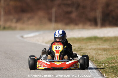 07/03/2010 : 1ère manche du Championnat du Sud 2010 à Lavelanet (photos Antoine Camblor) 2010 — karting