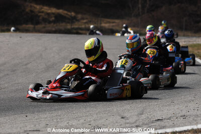 07/03/2010 : 1ère manche du Championnat du Sud 2010 à Lavelanet (photos Antoine Camblor) 2010 — karting