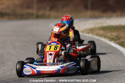 07/03/2010 : 1ère manche du Championnat du Sud 2010 à Lavelanet (photos Antoine Camblor) 2010 — karting