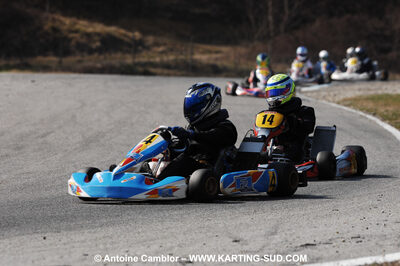 07/03/2010 : 1ère manche du Championnat du Sud 2010 à Lavelanet (photos Antoine Camblor) 2010 — karting