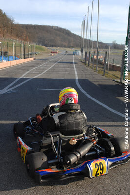 07/03/2010 : 1ère manche du Championnat du Sud 2010 à Lavelanet (photos Antoine Camblor) 2010 — karting