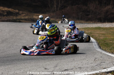07/03/2010 : 1ère manche du Championnat du Sud 2010 à Lavelanet (photos Antoine Camblor) 2010 — karting