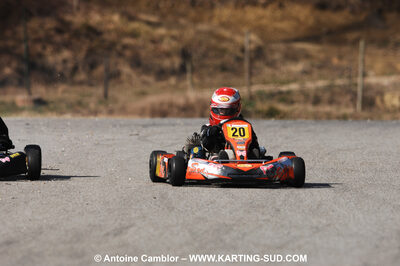 07/03/2010 : 1ère manche du Championnat du Sud 2010 à Lavelanet (photos Antoine Camblor) 2010 — karting