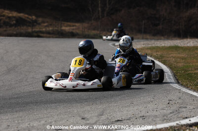 07/03/2010 : 1ère manche du Championnat du Sud 2010 à Lavelanet (photos Antoine Camblor) 2010 — karting