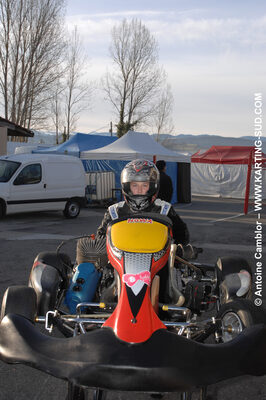 07/03/2010 : 1ère manche du Championnat du Sud 2010 à Lavelanet (photos Antoine Camblor) 2010 — karting