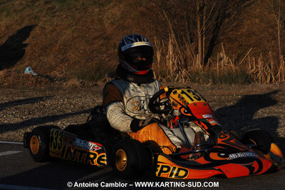 07/03/2010 : 1ère manche du Championnat du Sud 2010 à Lavelanet (photos Antoine Camblor) 2010 — karting