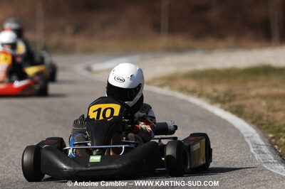 07/03/2010 : 1ère manche du Championnat du Sud 2010 à Lavelanet (photos Antoine Camblor) 2010 — karting