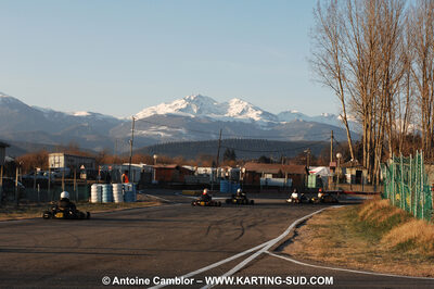 07/03/2010 : 1ère manche du Championnat du Sud 2010 à Lavelanet (photos Antoine Camblor) 2010 — karting