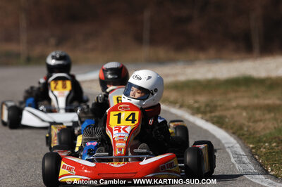 07/03/2010 : 1ère manche du Championnat du Sud 2010 à Lavelanet (photos Antoine Camblor) 2010 — karting