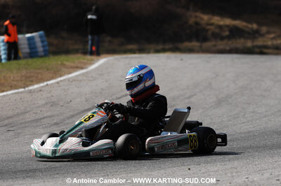 07/03/2010 : 1ère manche du Championnat du Sud 2010 à Lavelanet (photos Antoine Camblor) 2010 — karting