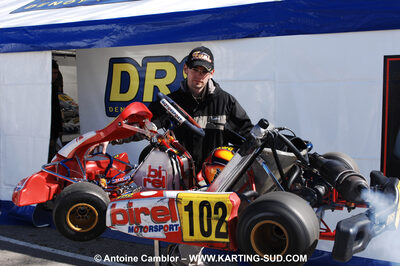 07/03/2010 : 1ère manche du Championnat du Sud 2010 à Lavelanet (photos Antoine Camblor) 2010 — karting