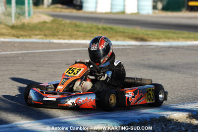 07/03/2010 : 1ère manche du Championnat du Sud 2010 à Lavelanet (photos Antoine Camblor) 2010 — karting