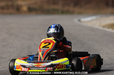 07/03/2010 : 1ère manche du Championnat du Sud 2010 à Lavelanet (photos Antoine Camblor) 2010 — karting