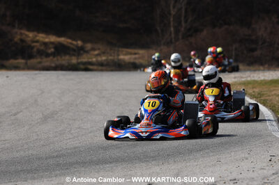 07/03/2010 : 1ère manche du Championnat du Sud 2010 à Lavelanet (photos Antoine Camblor) 2010 — karting