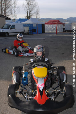 07/03/2010 : 1ère manche du Championnat du Sud 2010 à Lavelanet (photos Antoine Camblor) 2010 — karting
