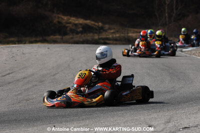 07/03/2010 : 1ère manche du Championnat du Sud 2010 à Lavelanet (photos Antoine Camblor) 2010 — karting
