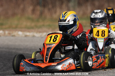 07/03/2010 : 1ère manche du Championnat du Sud 2010 à Lavelanet (photos Antoine Camblor) 2010 — karting