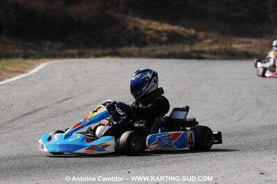 07/03/2010 : 1ère manche du Championnat du Sud 2010 à Lavelanet (photos Antoine Camblor) 2010 — karting