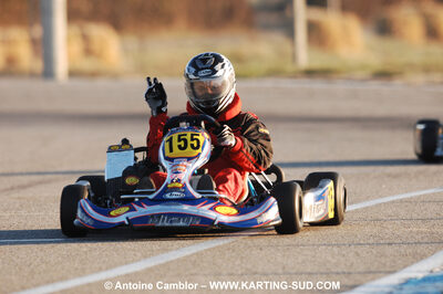 07/03/2010 : 1ère manche du Championnat du Sud 2010 à Lavelanet (photos Antoine Camblor) 2010 — karting
