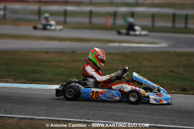 07/03/2010 : 1ère manche du Championnat du Sud 2010 à Lavelanet (photos Antoine Camblor) 2010 — karting