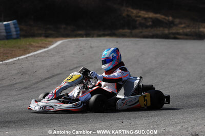 07/03/2010 : 1ère manche du Championnat du Sud 2010 à Lavelanet (photos Antoine Camblor) 2010 — karting