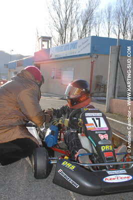 07/03/2010 : 1ère manche du Championnat du Sud 2010 à Lavelanet (photos Antoine Camblor) 2010 — karting