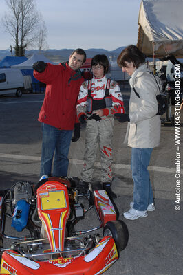 07/03/2010 : 1ère manche du Championnat du Sud 2010 à Lavelanet (photos Antoine Camblor) 2010 — karting