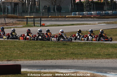07/03/2010 : 1ère manche du Championnat du Sud 2010 à Lavelanet (photos Antoine Camblor) 2010 — karting