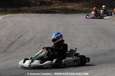 07/03/2010 : 1ère manche du Championnat du Sud 2010 à Lavelanet (photos Antoine Camblor) 2010 — karting