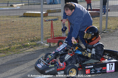 07/03/2010 : 1ère manche du Championnat du Sud 2010 à Lavelanet (photos Antoine Camblor) 2010 — karting