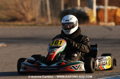 07/03/2010 : 1ère manche du Championnat du Sud 2010 à Lavelanet (photos Antoine Camblor) 2010 — karting