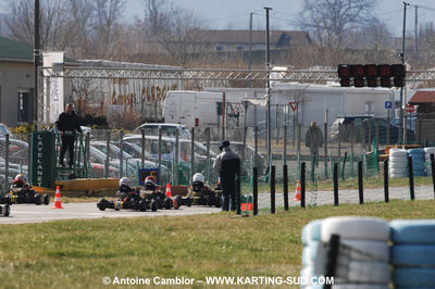 07/03/2010 : 1ère manche du Championnat du Sud 2010 à Lavelanet (photos Antoine Camblor) 2010 — karting