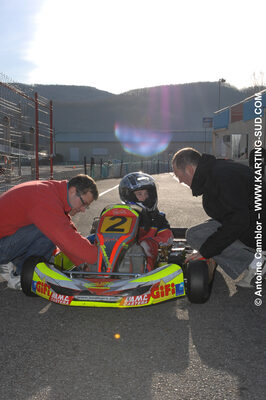 07/03/2010 : 1ère manche du Championnat du Sud 2010 à Lavelanet (photos Antoine Camblor) 2010 — karting