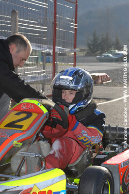07/03/2010 : 1ère manche du Championnat du Sud 2010 à Lavelanet (photos Antoine Camblor) 2010 — karting
